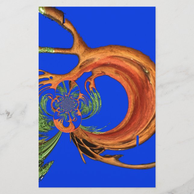 Papelería Acacia Circle Art Print (Anverso)