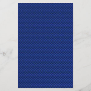 Papelería Acento de fibra de carbono azul como fondo de impr