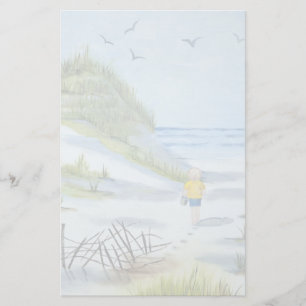Papelería Acuarela de playa