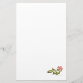 Papelería Acuarela rosa silvestre