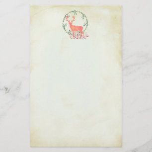 Papelería Acuarela Rusa Boho para renos