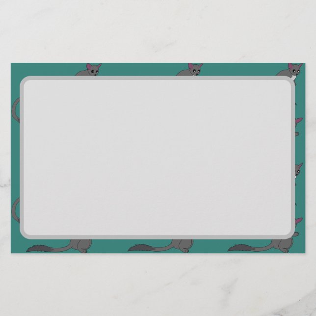 Papelería Adorable Bushbabies Illustration (Anverso)