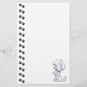 Papelería Adorable Sitting Up Stationery