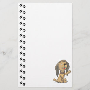 Papelería Adorable Sitting Up Stationery