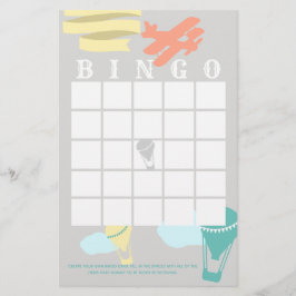 Papelería Adventure Baby Shower Bingo