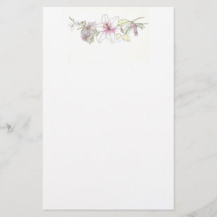 Papelería Aerosol floral inmóvil