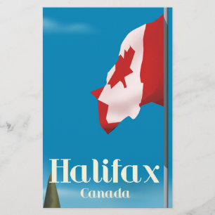 Papelería Afiche de viaje de Halifax Canada