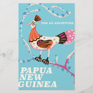 Papelería Afiche de viaje de Papúa Nueva Guinea