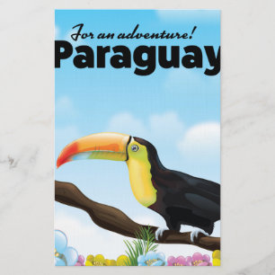 Papelería Afiche de viaje en Paraguay