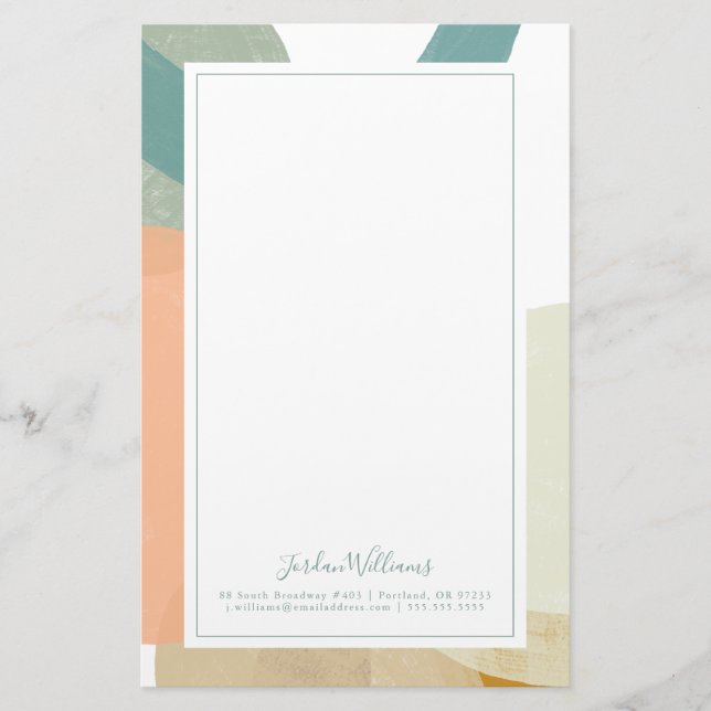 Papelería Agrega tu nombre| Plaqueta (Anverso)