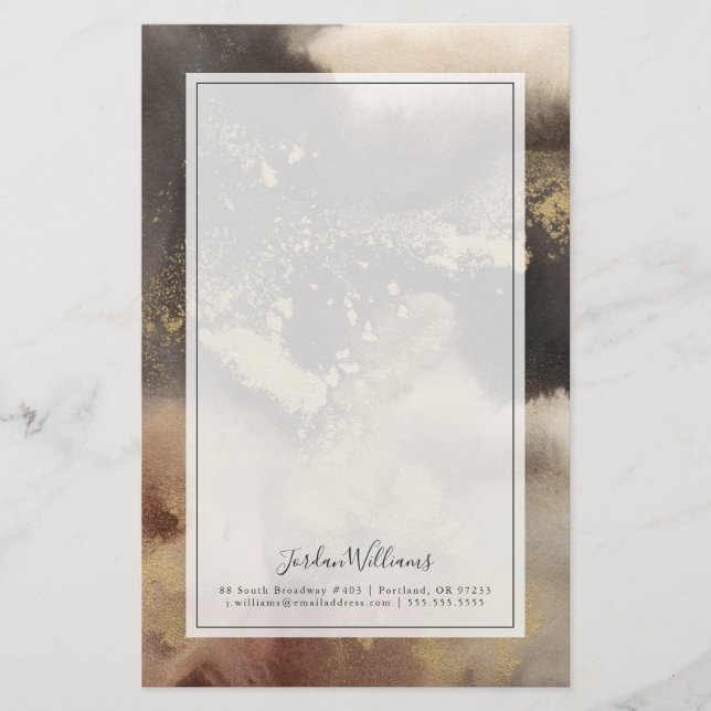 Papelería Agrega tu nombre| Temporadas de montaña (Anverso)