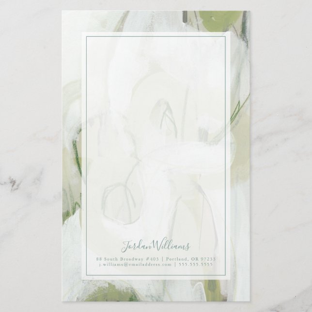 Papelería Agrega tu nombre| Verja (Anverso)