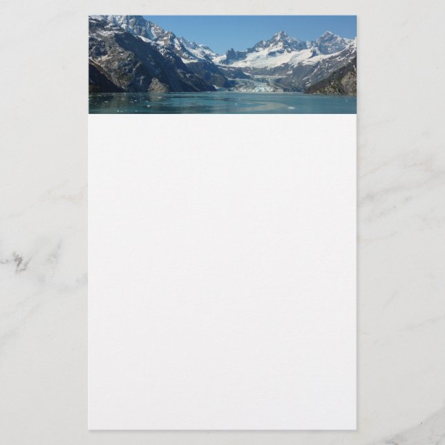 Papelería Aguas de Alaska alimentadas por el glaciar (Anverso)