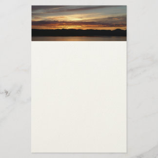Papelería Alaskan Sunset II Hermosa Fotografía de Alaska