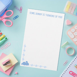 Papelería Algún Conejito Lindo Daisy Personalizado Primavera