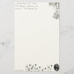 Papelería Alice in Wonderland Stationary Lewis Carroll
