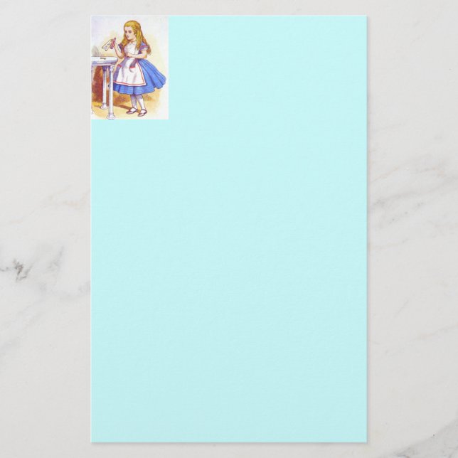 Papelería Alicia bebe color (Anverso)
