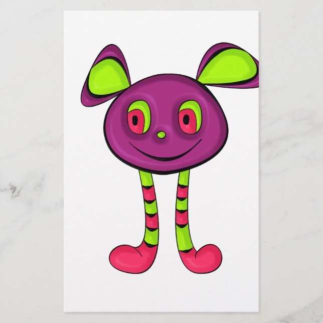 Papelería Alien (Anverso)