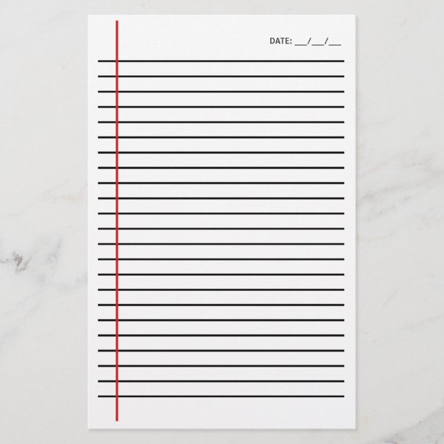 Papelería Alineado (Anverso)