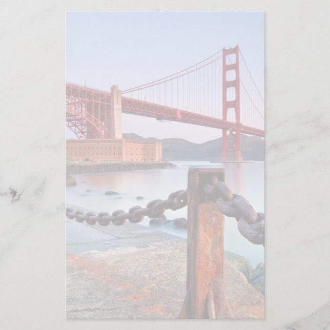 Papelería Amanecer En Fort Point (Anverso)