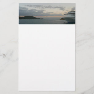 Papelería Amanecer en la costa de cruceros Santo Tomás II