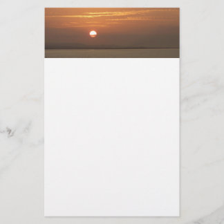 Papelería Amanecer sobre Aruba I Mar Caribe