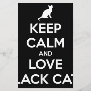 Papelería Amar los gatos negros