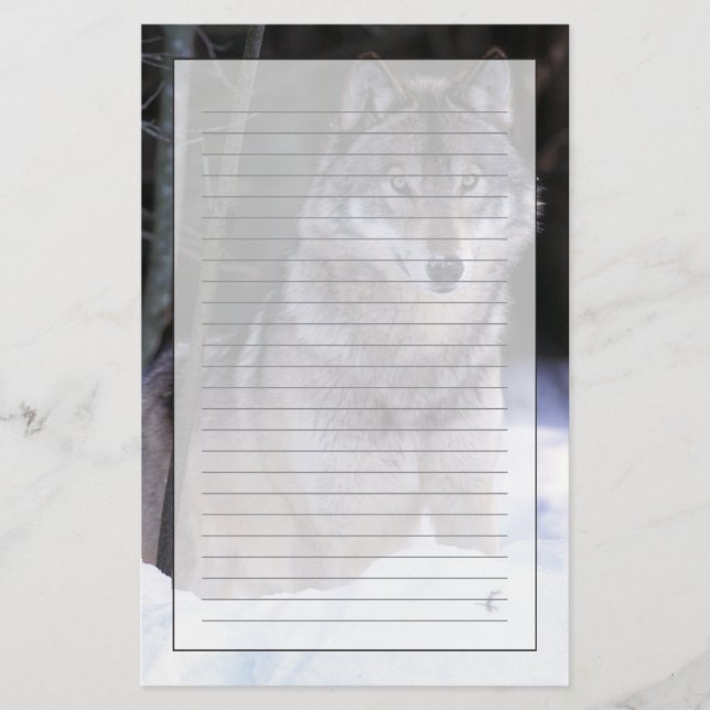 Papelería América del Norte, Canadá, Canadá oriental, lobo g (Anverso)