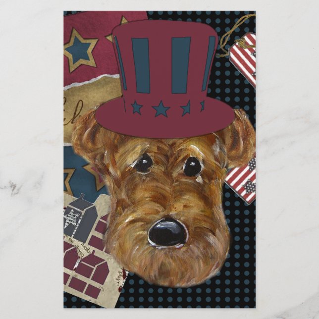 PAPELERÍA AMERICANA AIREDALE (Anverso)