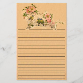 Papelería Amigos Vintage - Aves Y Floraciones - Estacionamie