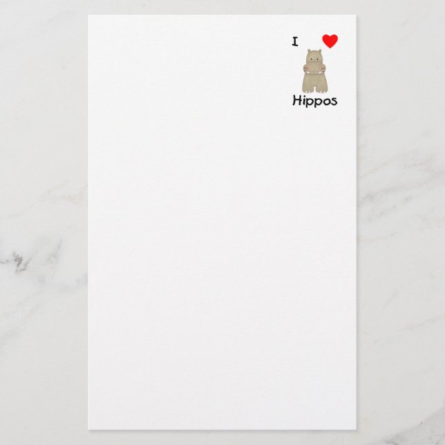 Papelería Amo hipopótamos (3) (Anverso)