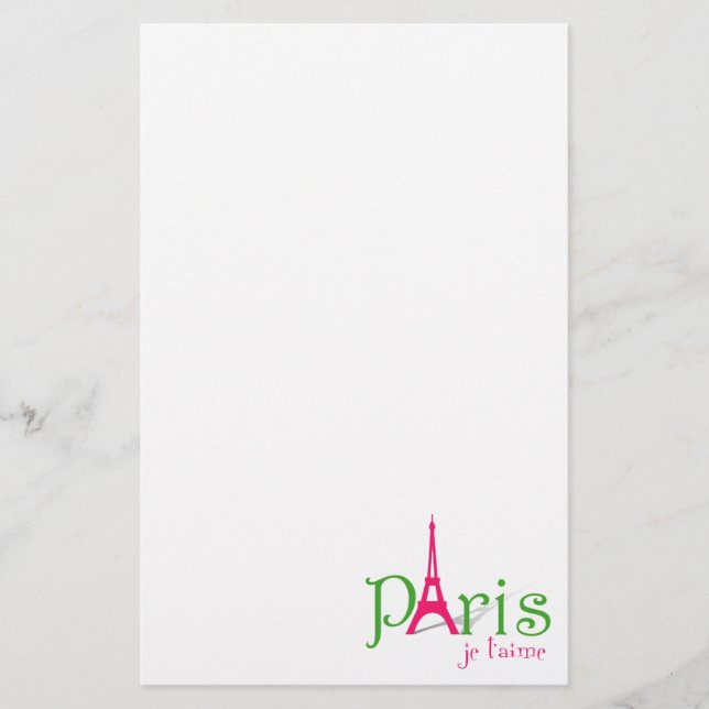 Papelería Amo París (Anverso)