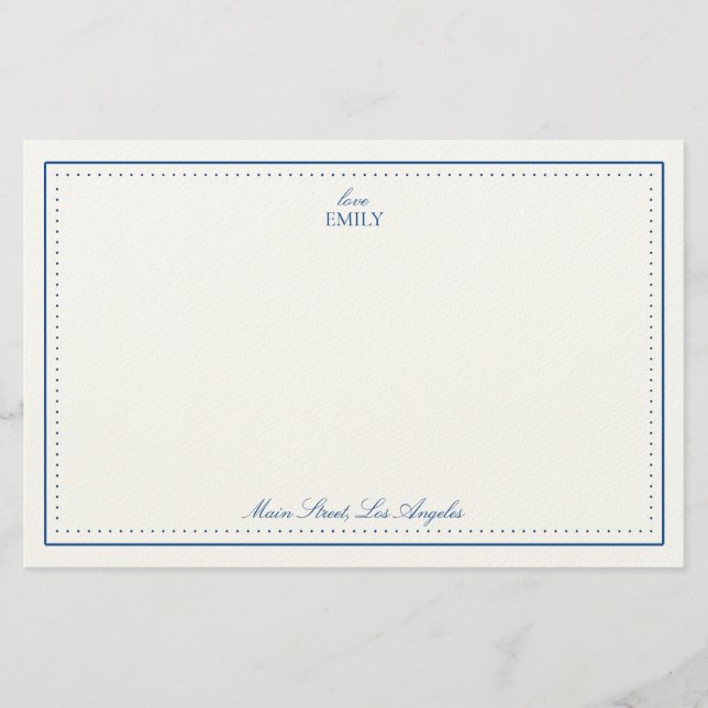 Papelería Amor, Bloc de Notas de Emily (Anverso)