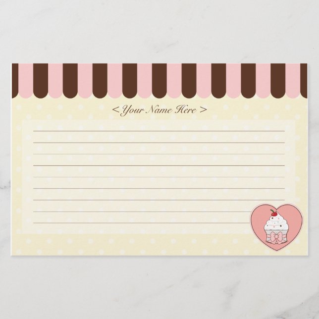 Papelería Amor de la magdalena (Anverso)