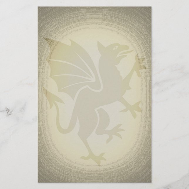 Papelería Amor del grifo (Anverso)