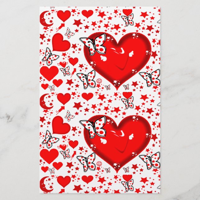 Papelería Amor, para siempre (Anverso)