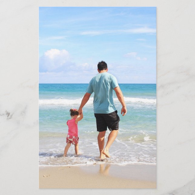 Papelería Añadir su propia foto y/o texto (Anverso)