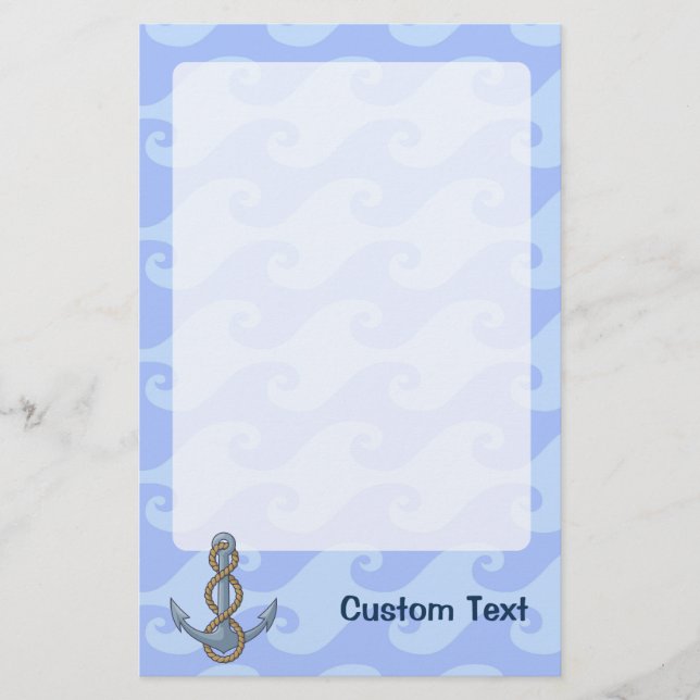 Papelería Ancla con Rope (Anverso)