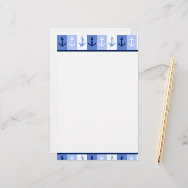 Papelería Anclas   (Anverso/Reverso In Situ)