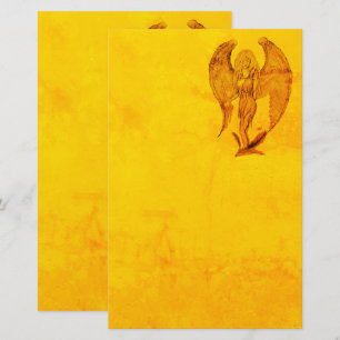 Papelería Ángel al estilo tatuaje