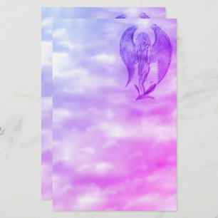 Papelería Ángel al estilo tatuaje