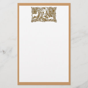 Papelería Ángel con arpa