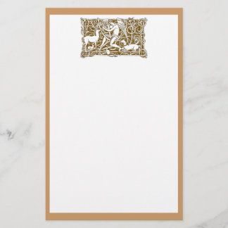 Papelería Ángel con arpa