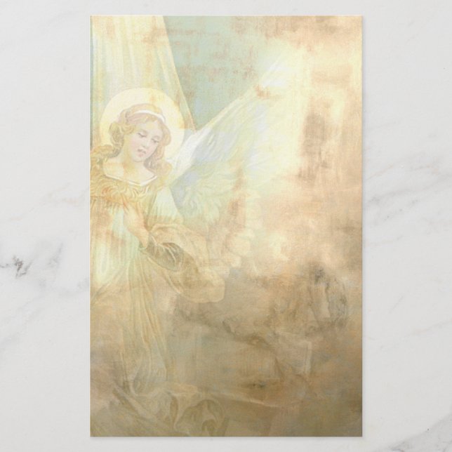 Papelería Ángel inmóvil (Anverso)