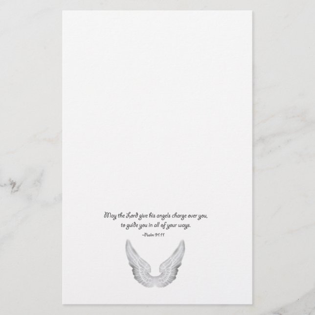 Papelería ángeles guardianes (Anverso)