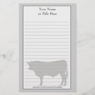 Papelería Angus Bull Stationery