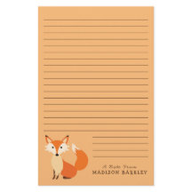 Animal de Fox Kid's cute Woodland