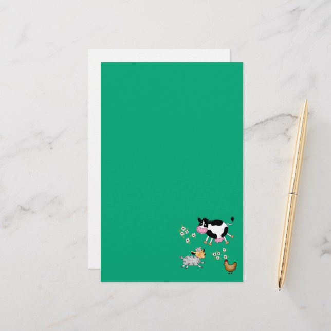 Papelería animales de granja (Anverso/Reverso In Situ)