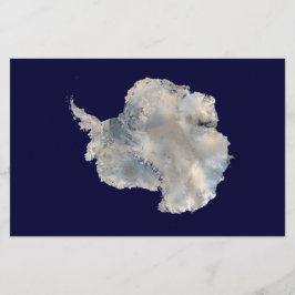 Papelería Antártida (imágenes de mármol azul de la NASA)