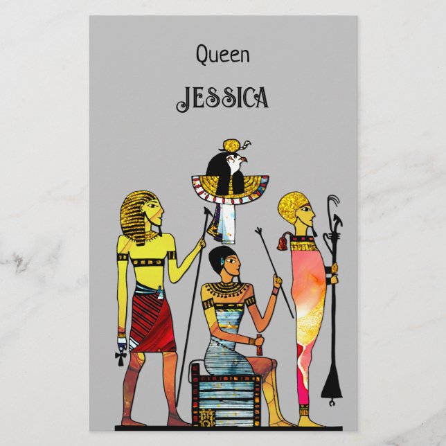 Papelería Antigua Egipto Faraones Extravagante Ormación (Anverso)